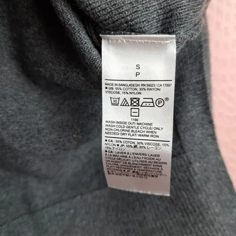 NEW Banana Republic Mens Sweater Crew Neck Long Sleeve Cotton Rayon Size S